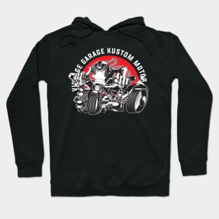 Hardcore Tricycle Punk Duck Hoodie